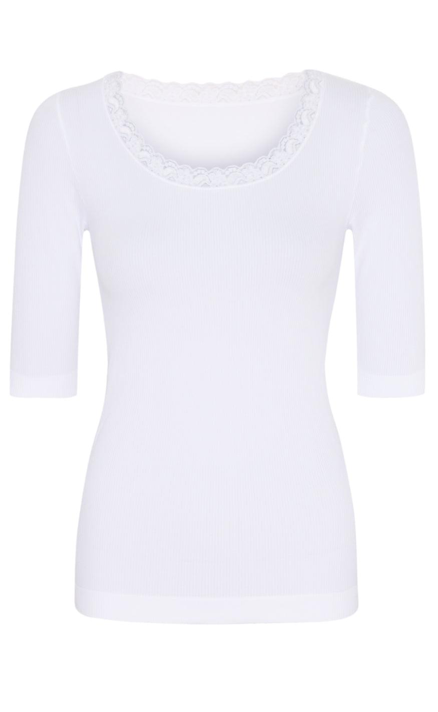 Tim & Simonsen Top - Frida SS - Bianco