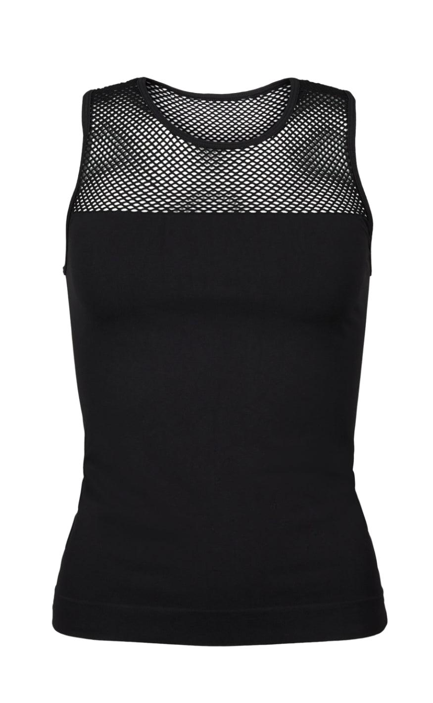 Tim & Simonsen Top - Mesh - Black