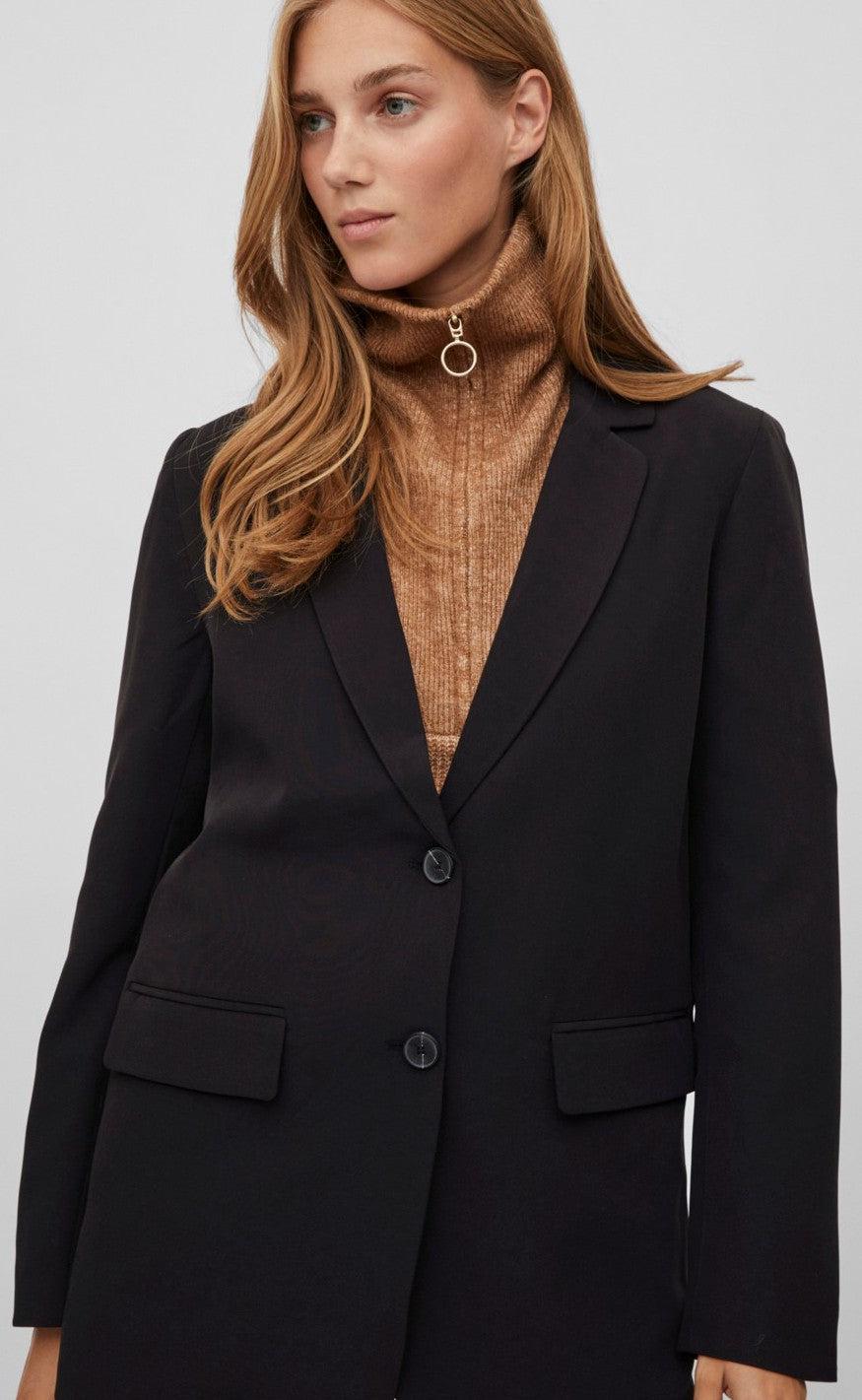 VILA Blazer - Kammas - Black