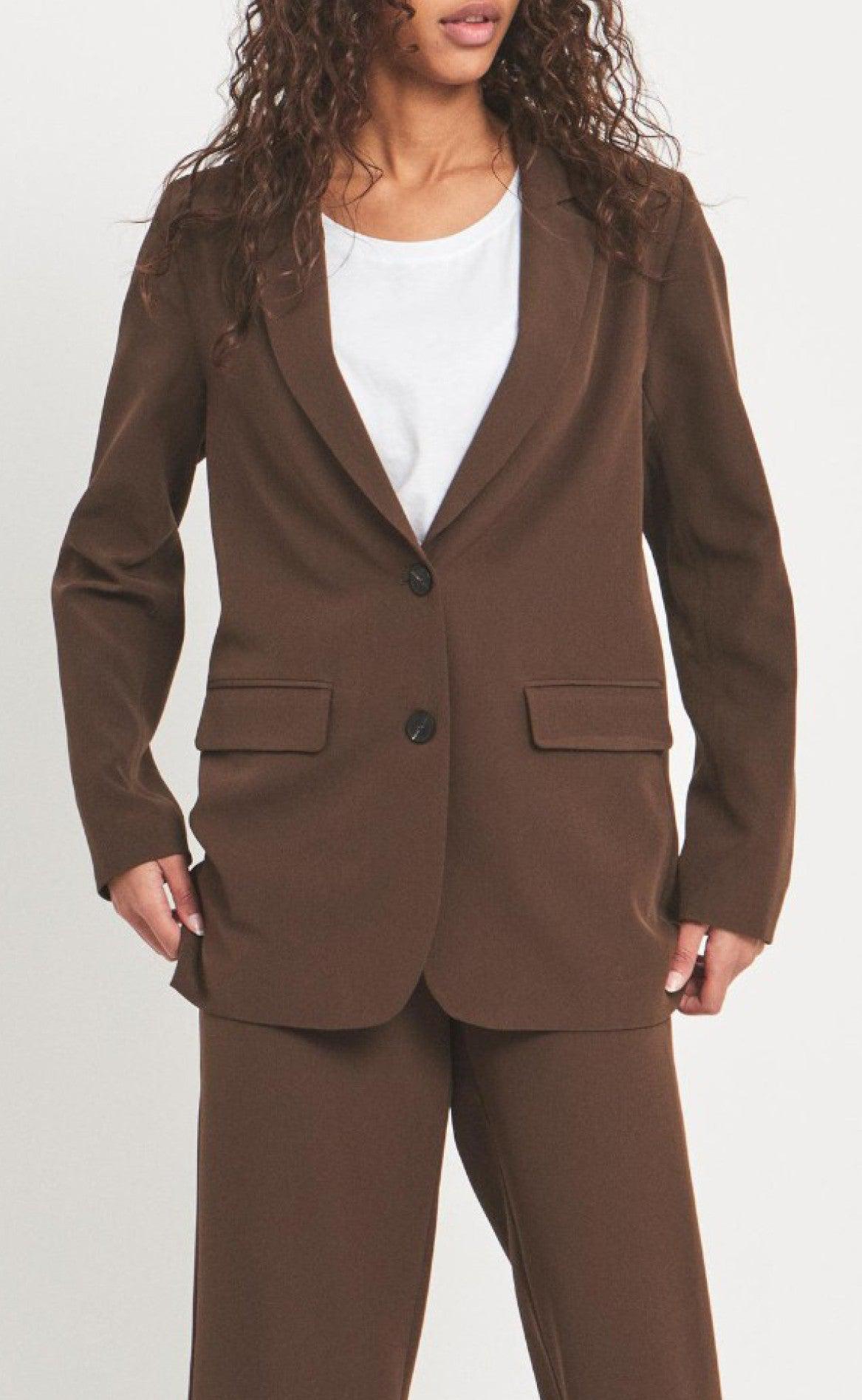 VILA Blazer - Kammas - Demitasse