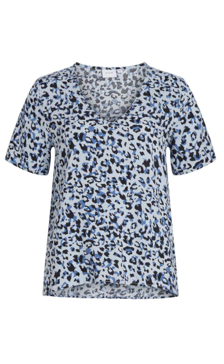 VILA Bluse - Paya - Kentucky Blue