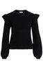 VILA Bluse - Ril Flounce - Black