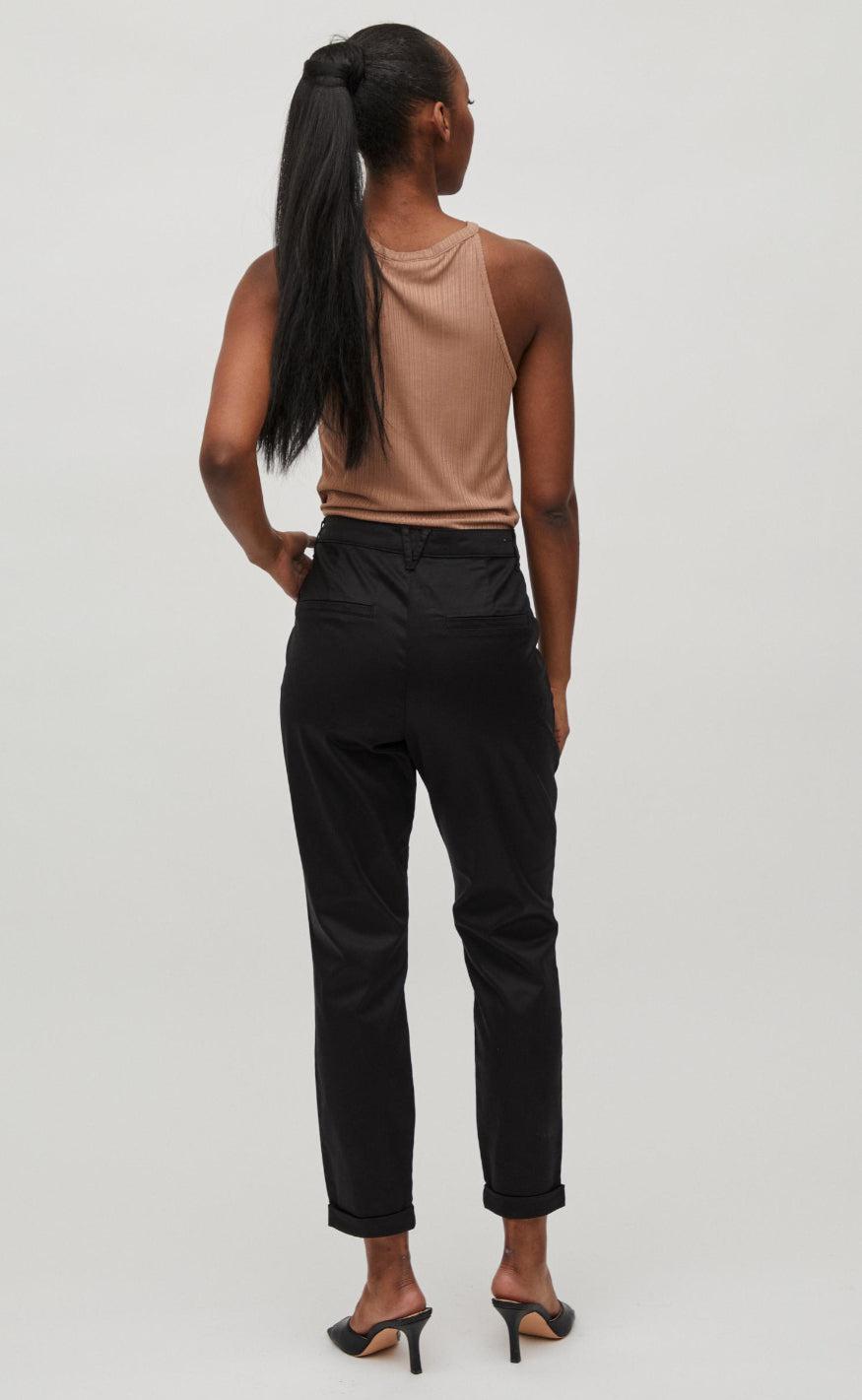 VILA Bukser - Chino - Black