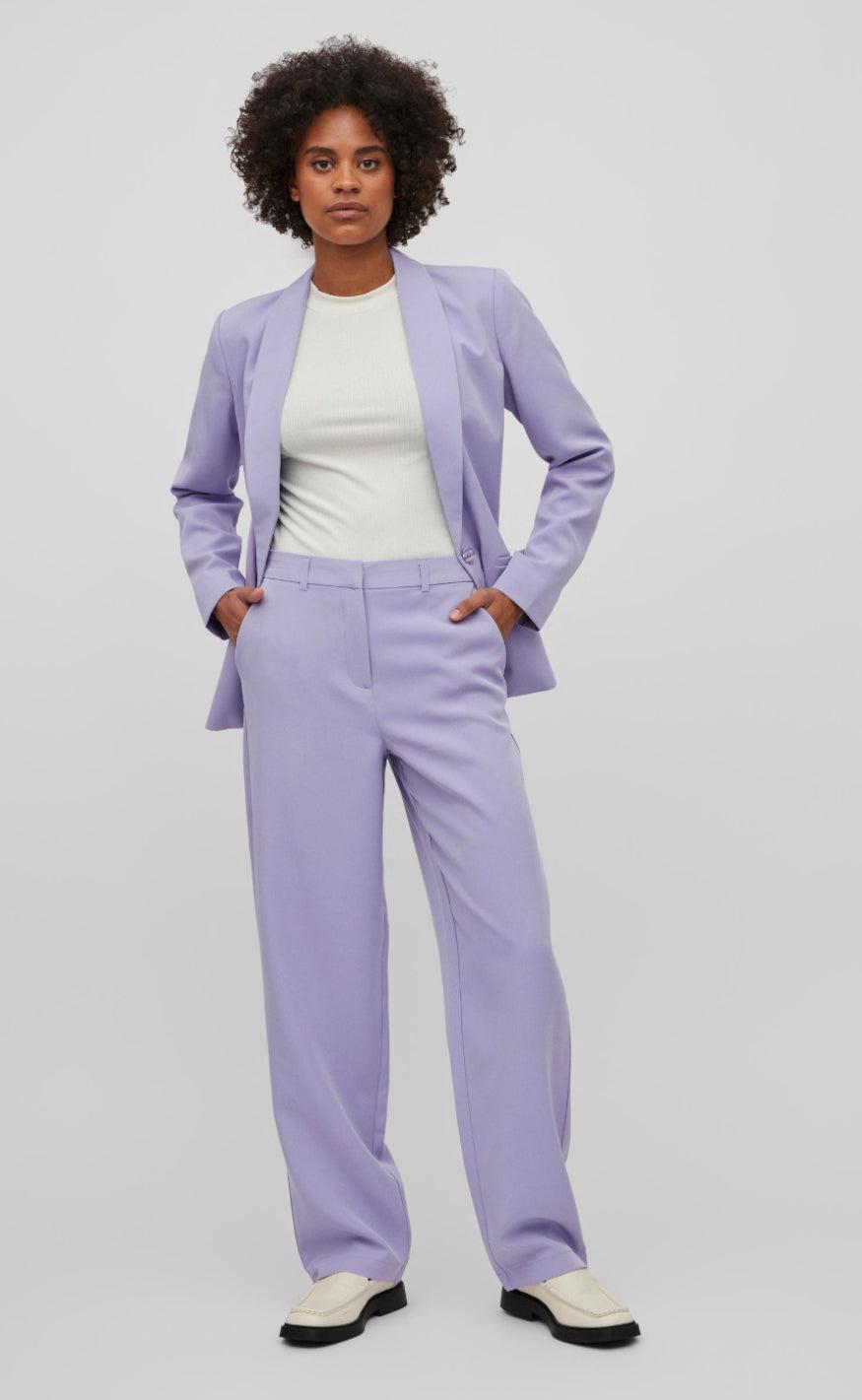 VILA Bukser - Kamma - Sweet Lavender