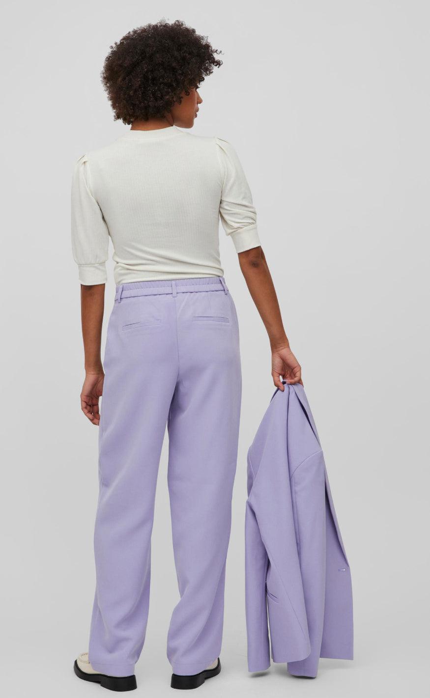VILA Bukser - Kamma - Sweet Lavender