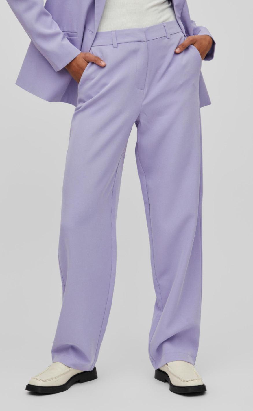 VILA Bukser - Kamma - Sweet Lavender