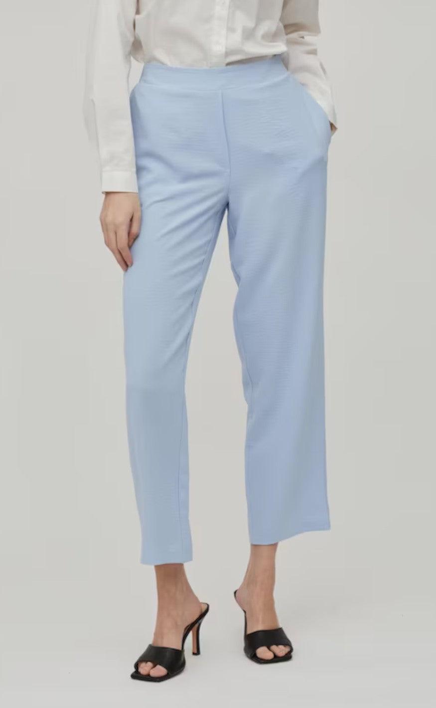 VILA Bukser - Stacie Rasha - Kentucky Blue