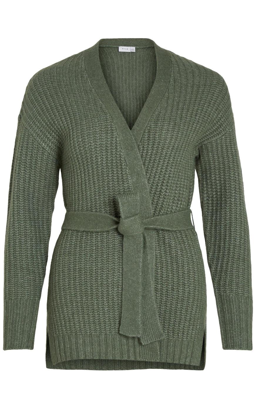 VILA Cardigan - Felo - Laurel Wreath