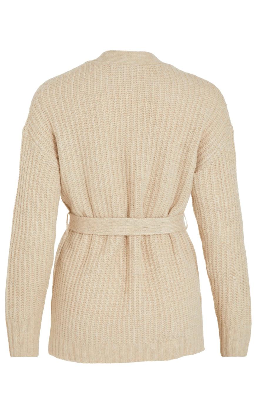 VILA Cardigan - Felo - Natural Melange