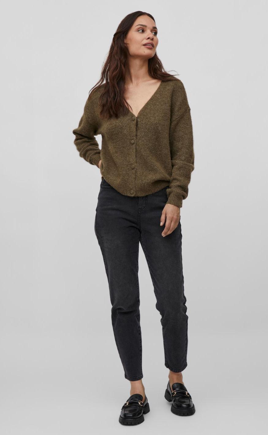 VILA Cardigan - Jamina - Crocodile