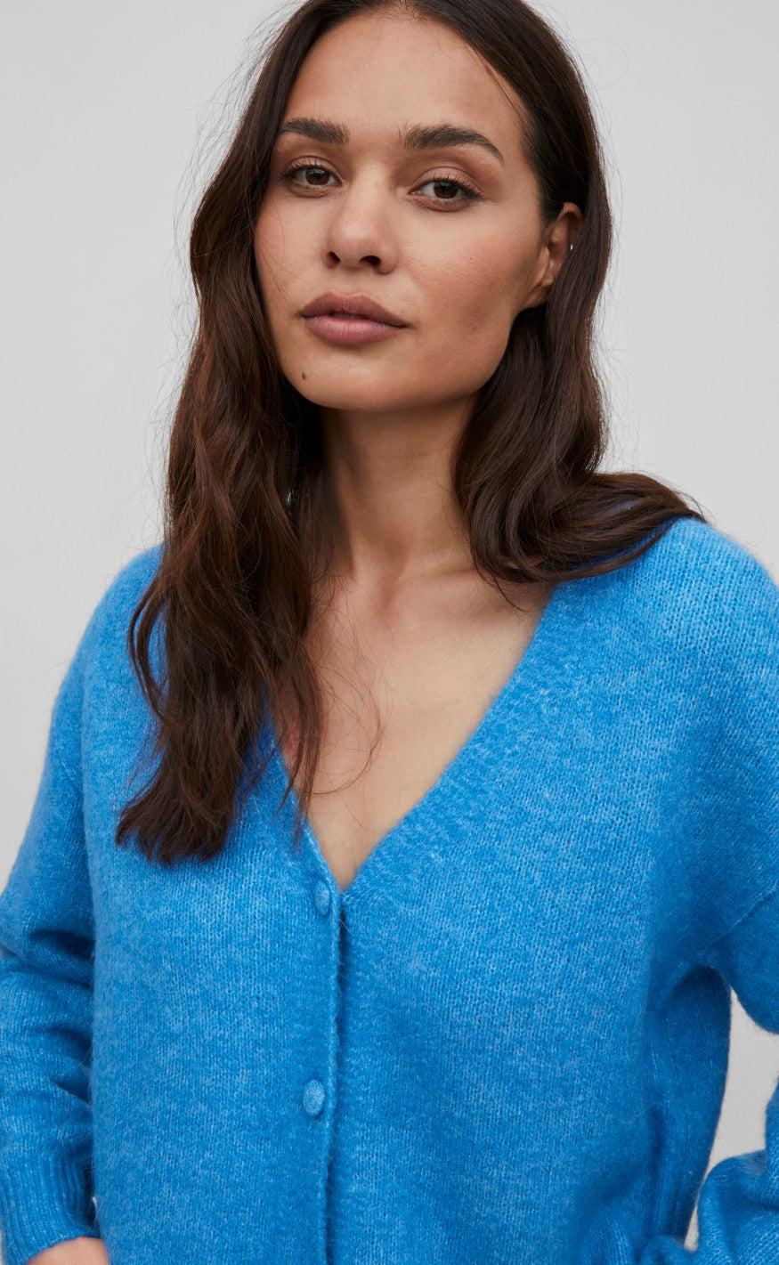 VILA Cardigan - Jamina - French Blue