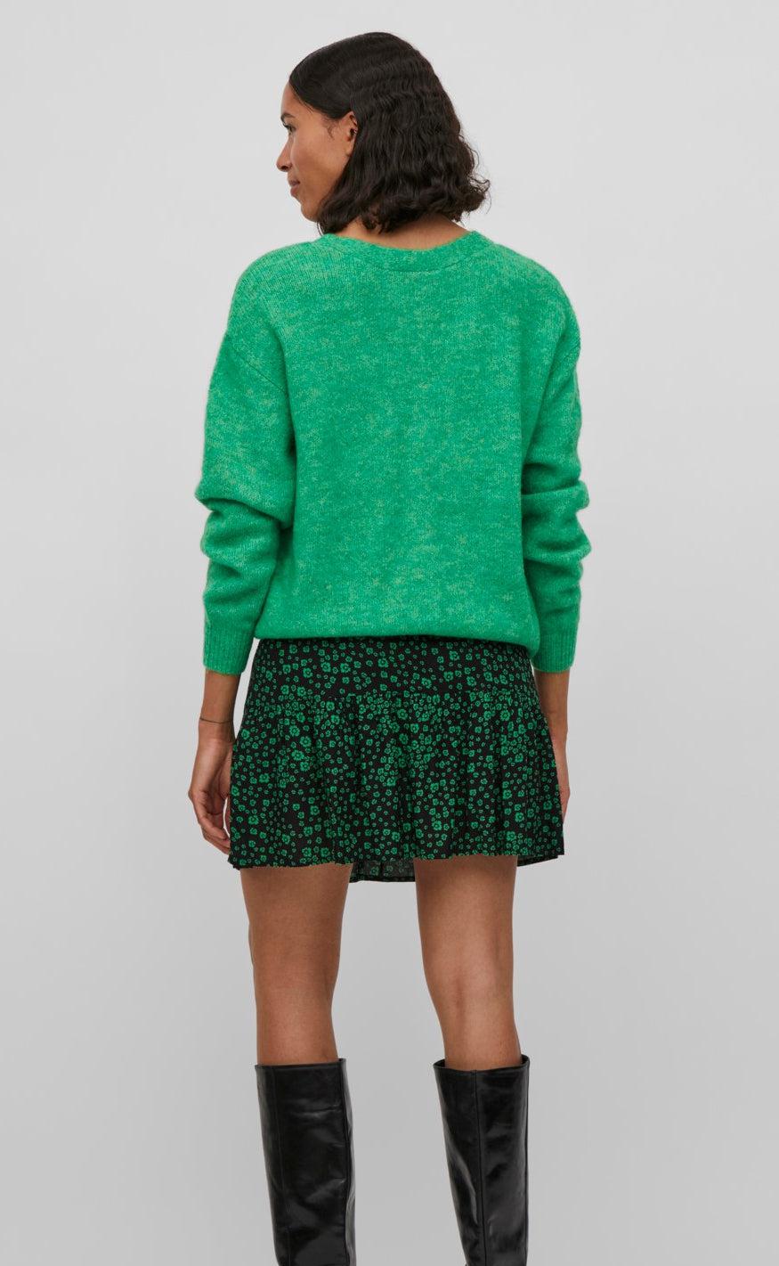 VILA Cardigan - Jamina - Kelly Green