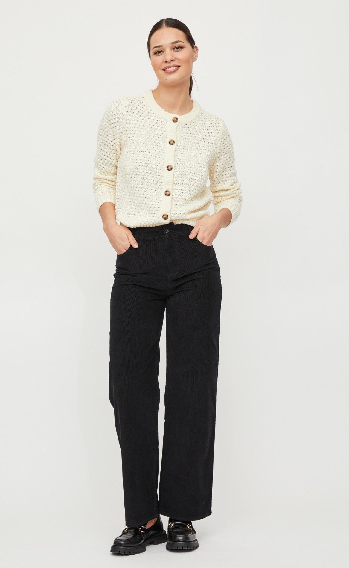 VILA Cardigan - Liomy - Birch