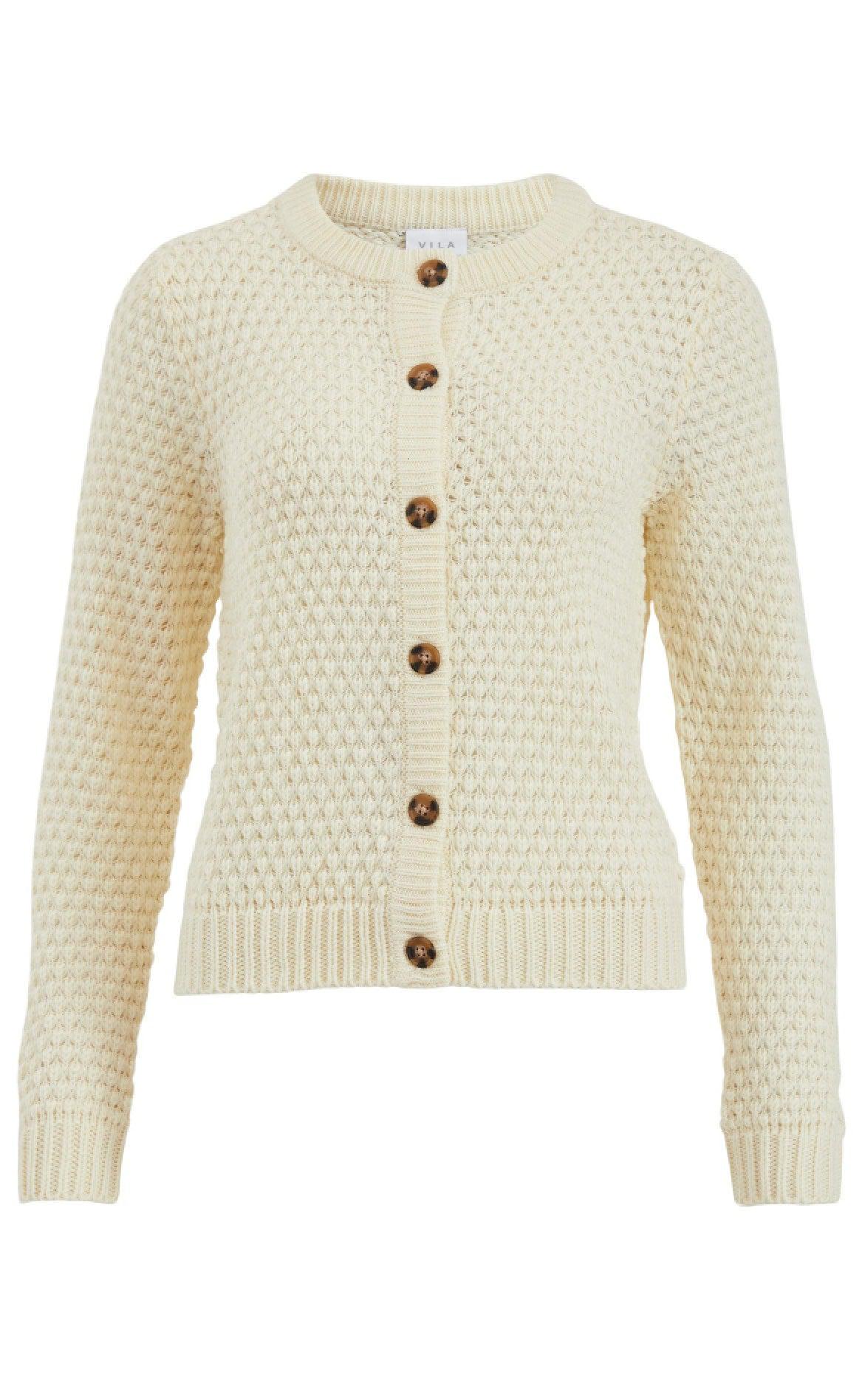 VILA Cardigan - Liomy - Birch