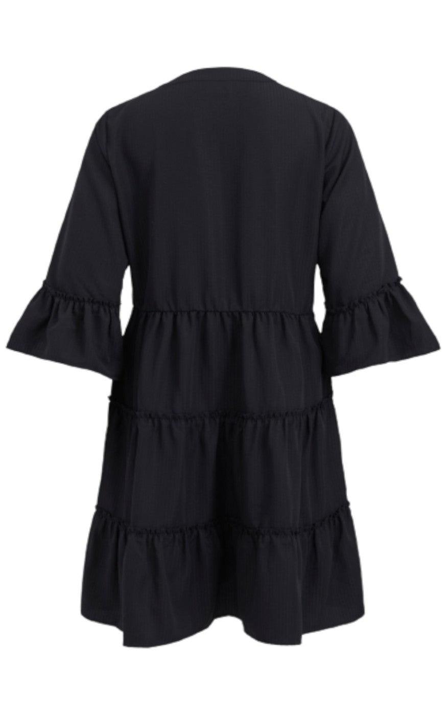 VILA Kjole - Etina - Black
