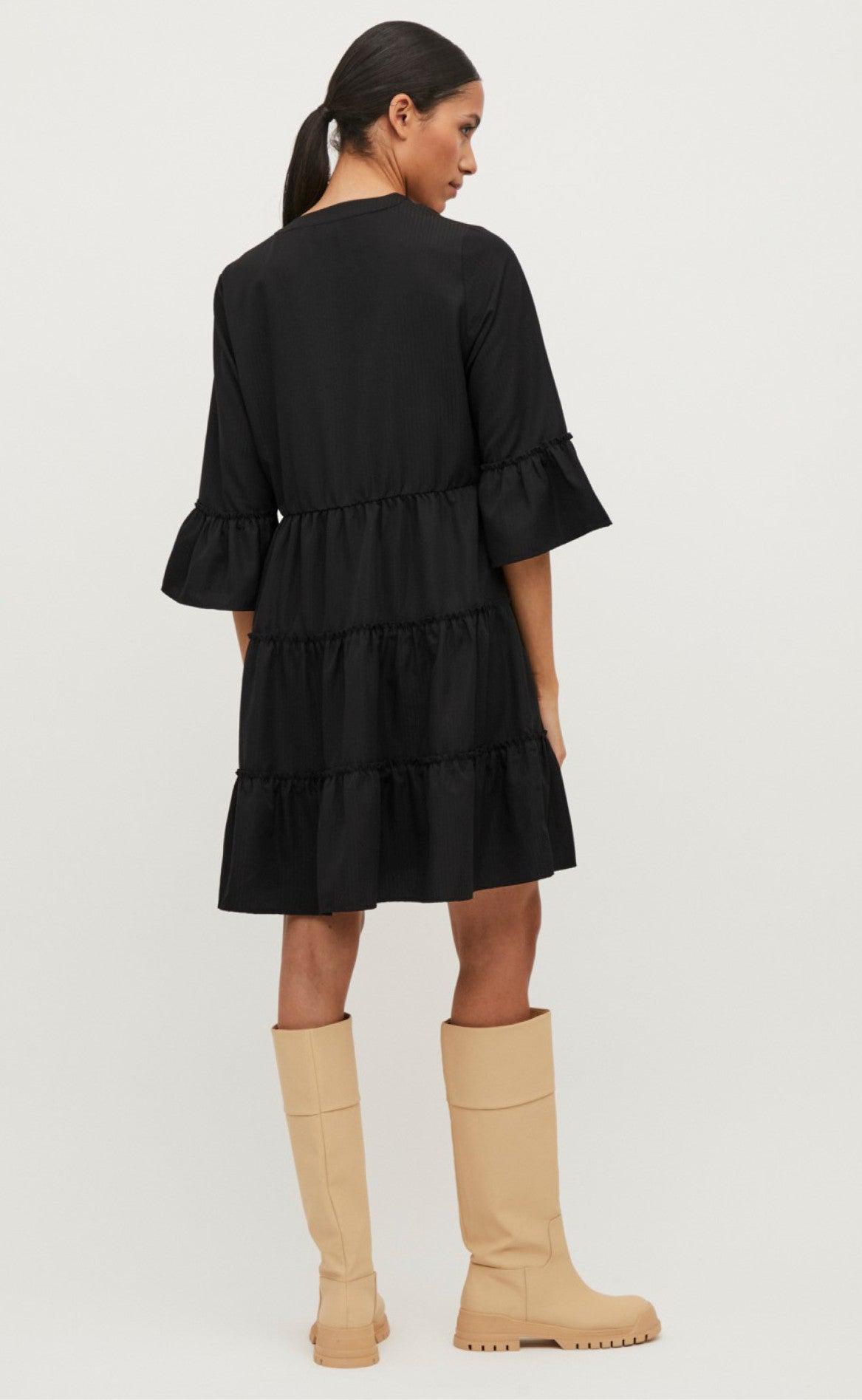 VILA Kjole - Etina - Black
