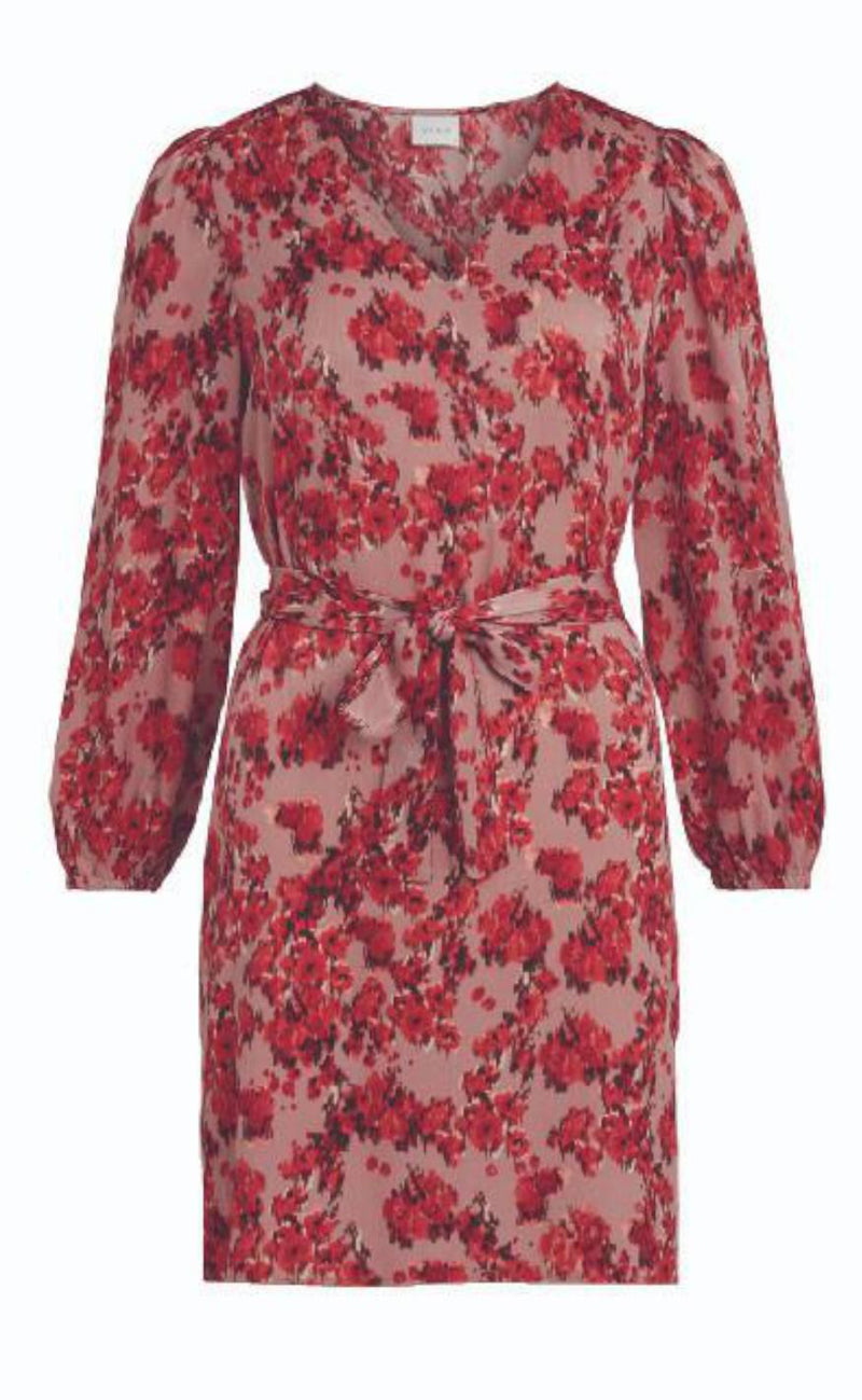 VILA Kjole - Liana Short- Old Rose