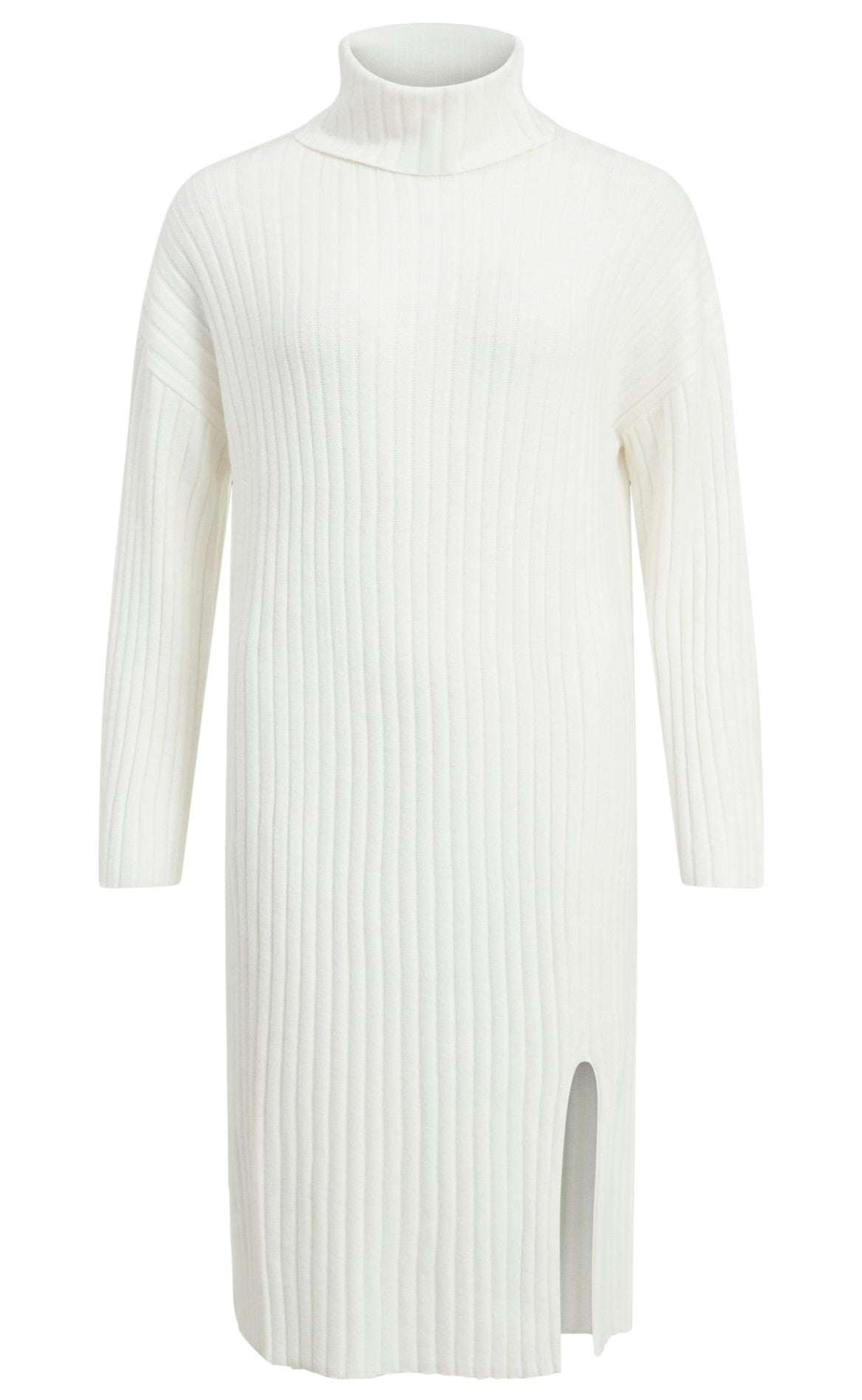 VILA Kjole Rollneck - Ril - White Alys
