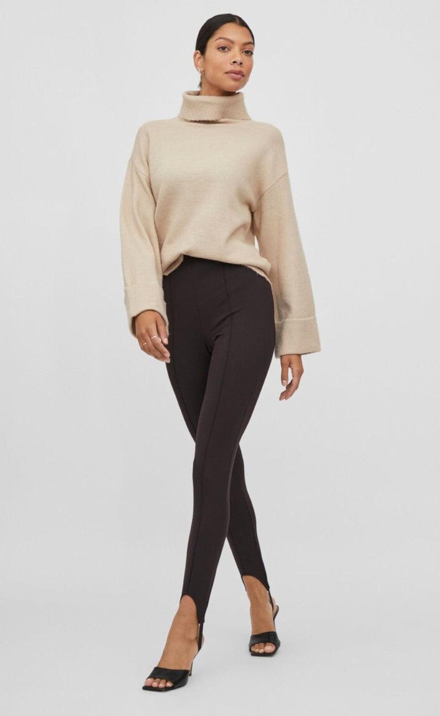 VILA Leggings - Brinna - Black