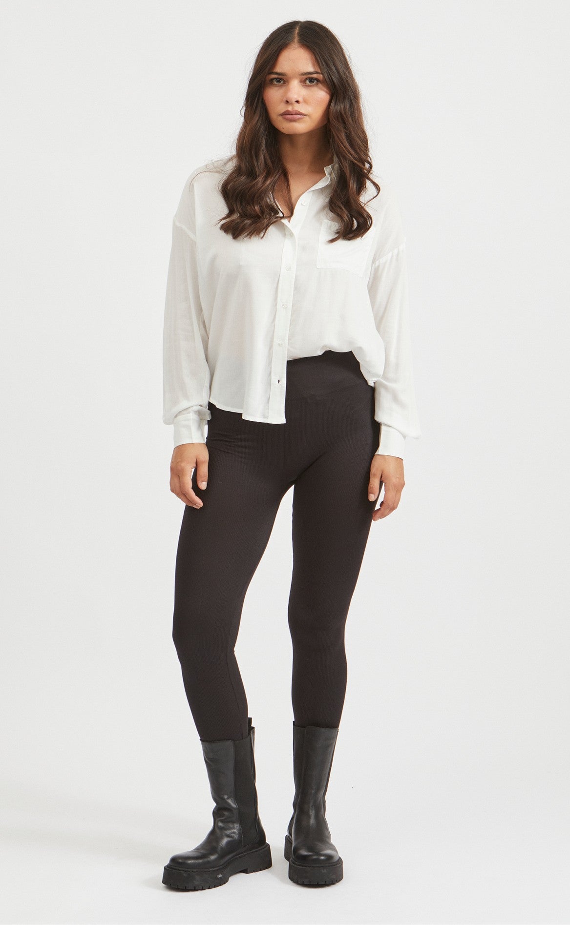 VILA Leggings - Seamlie - Black