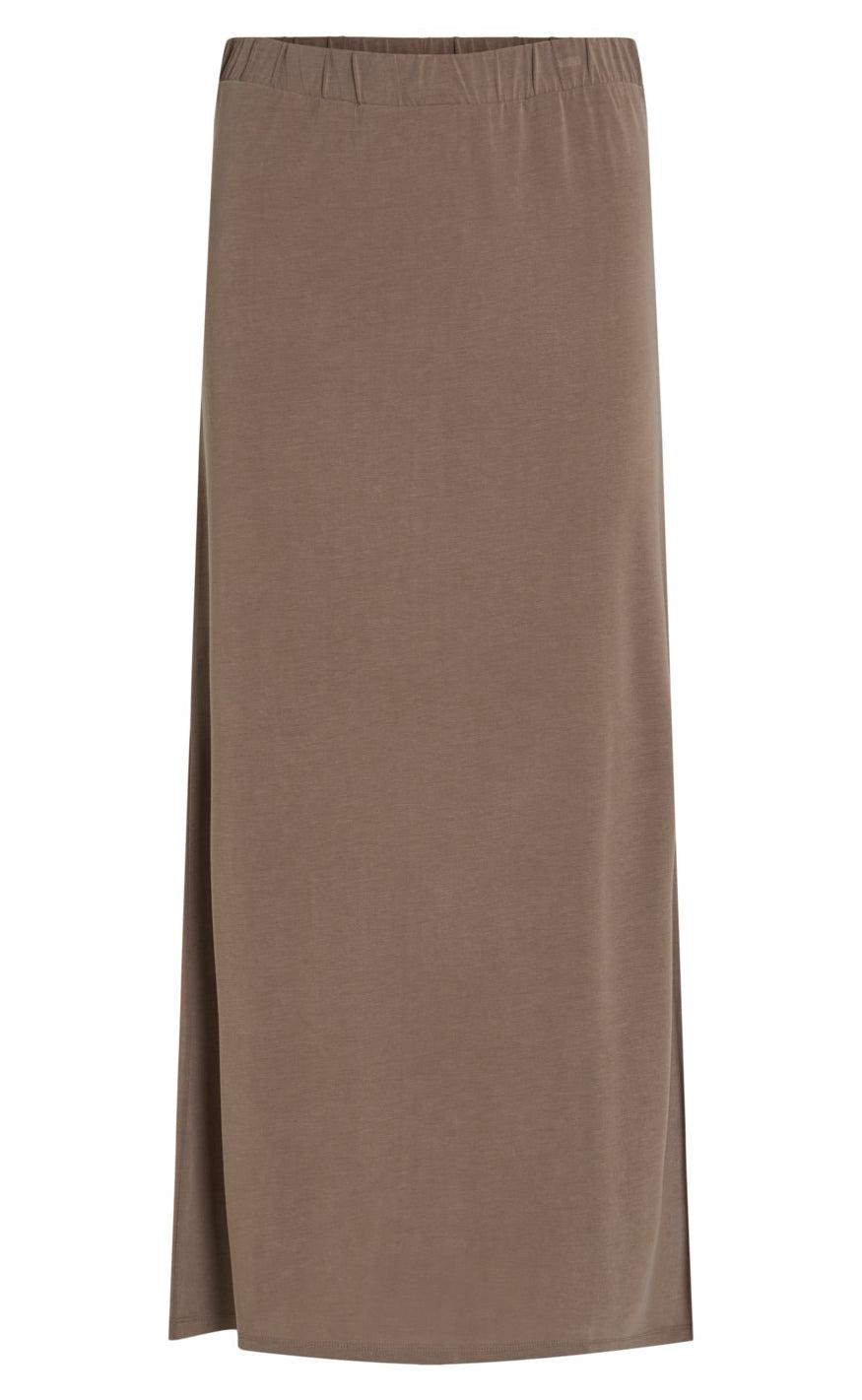 VILA Nederdel - Modala - Walnut