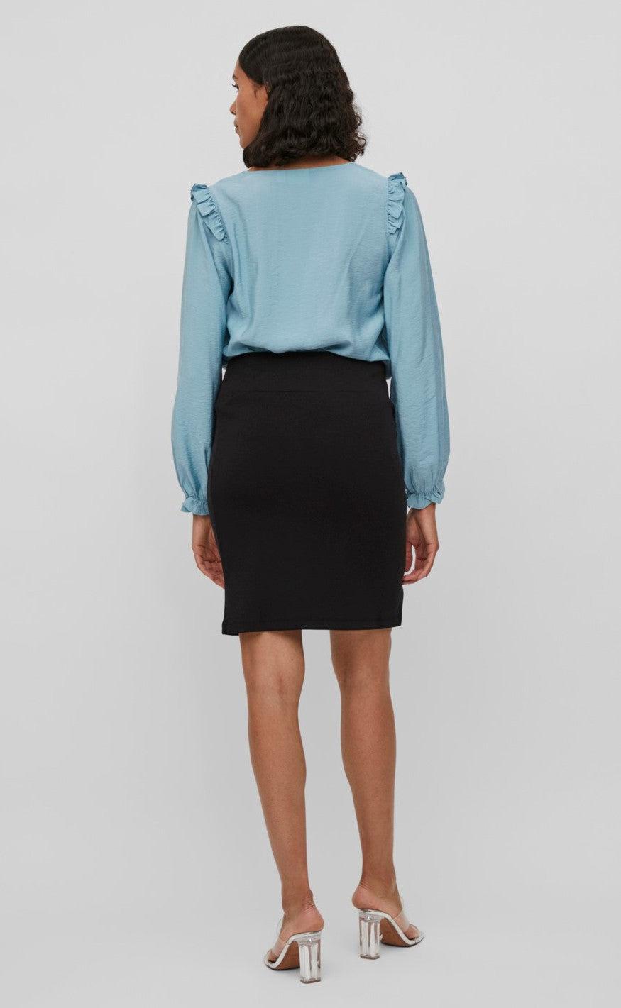 VILA Nederdel - Nabia - Black