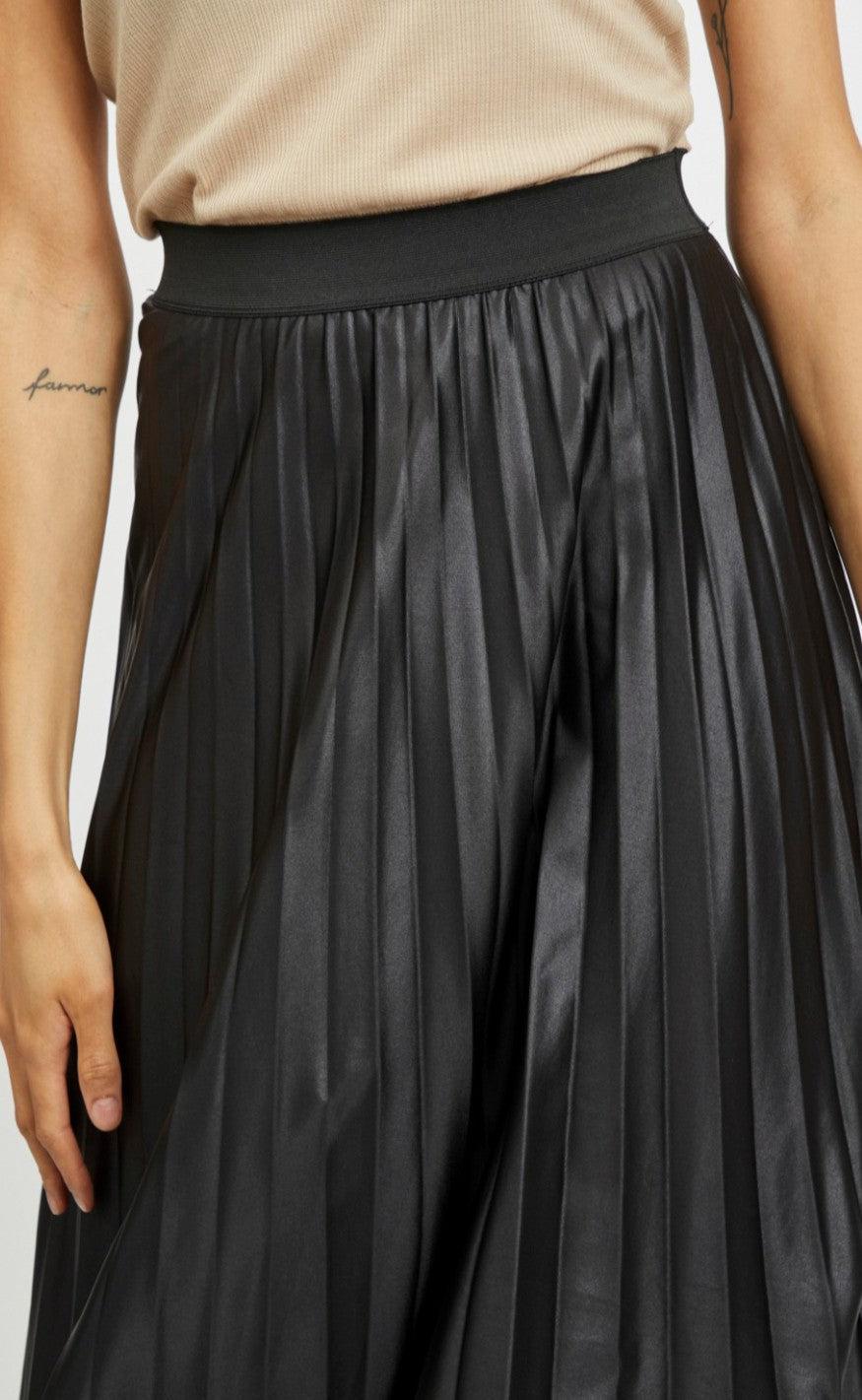 VILA Nederdel - Nitban - Black