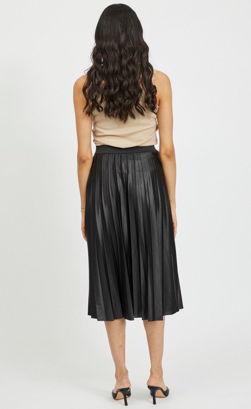 VILA Nederdel - Nitban - Black