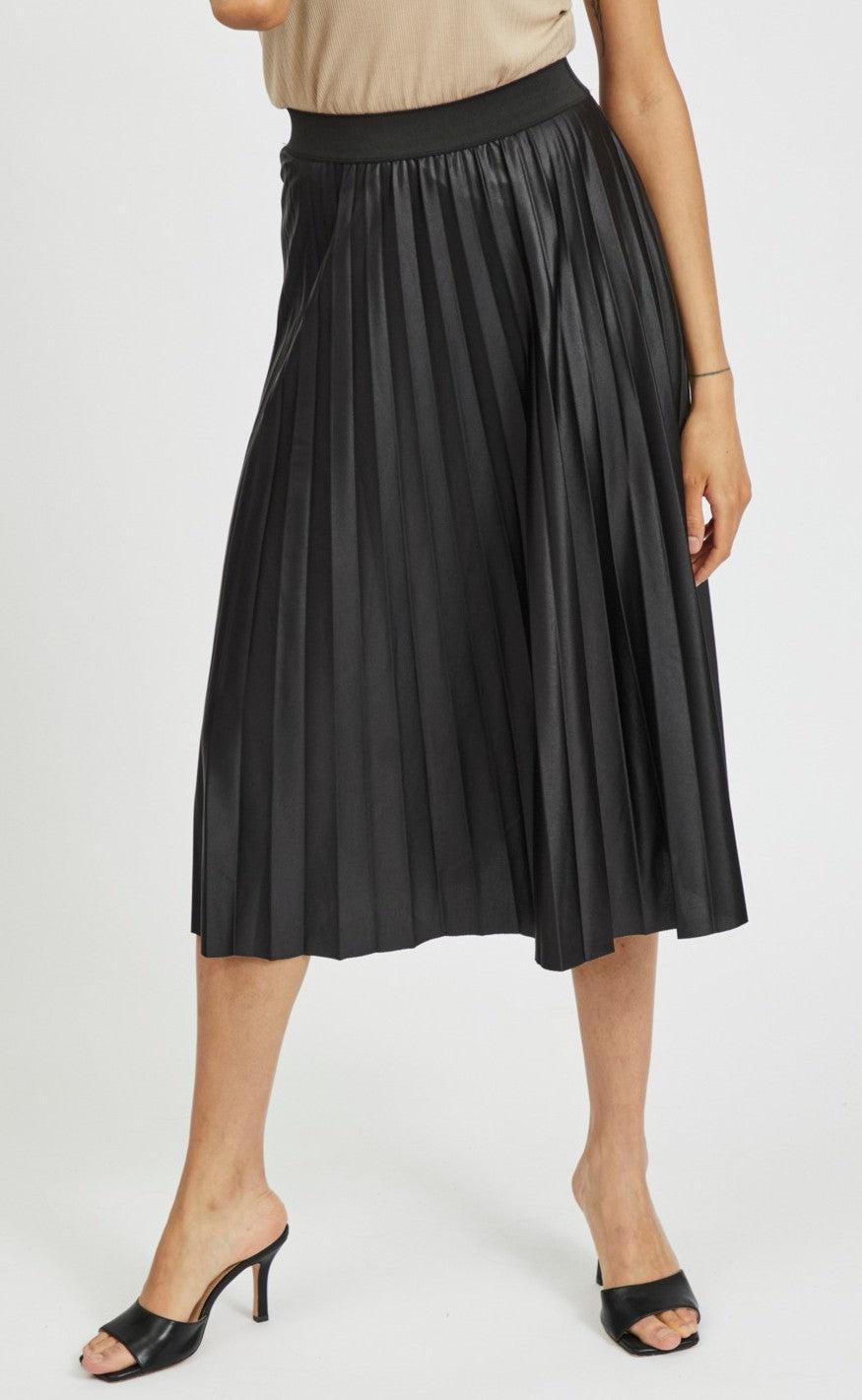 VILA Nederdel - Nitban - Black