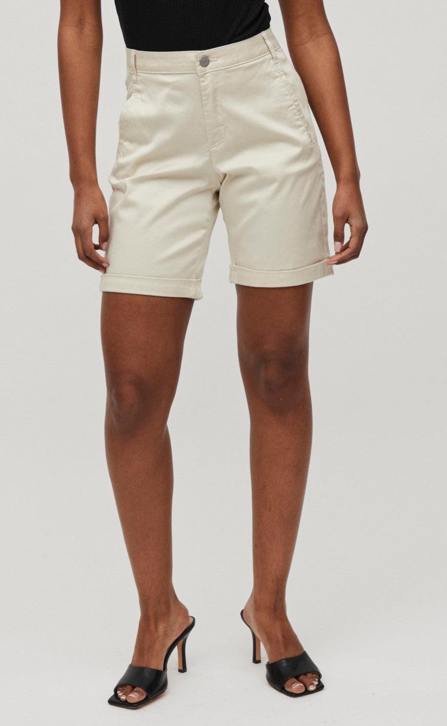 VILA Shorts - Chino - Birch