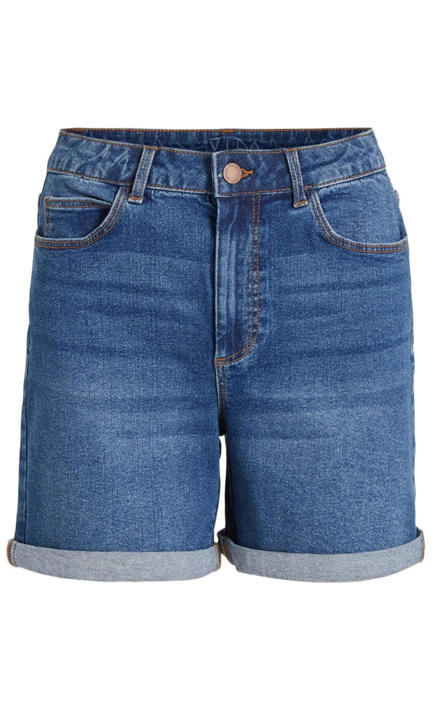VILA Shorts - Jo - Medium Blue
