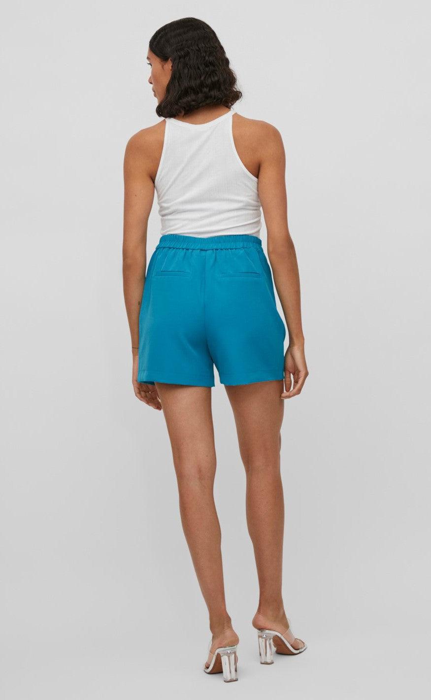 VILA Shorts - Kalinka - Algiers Blue