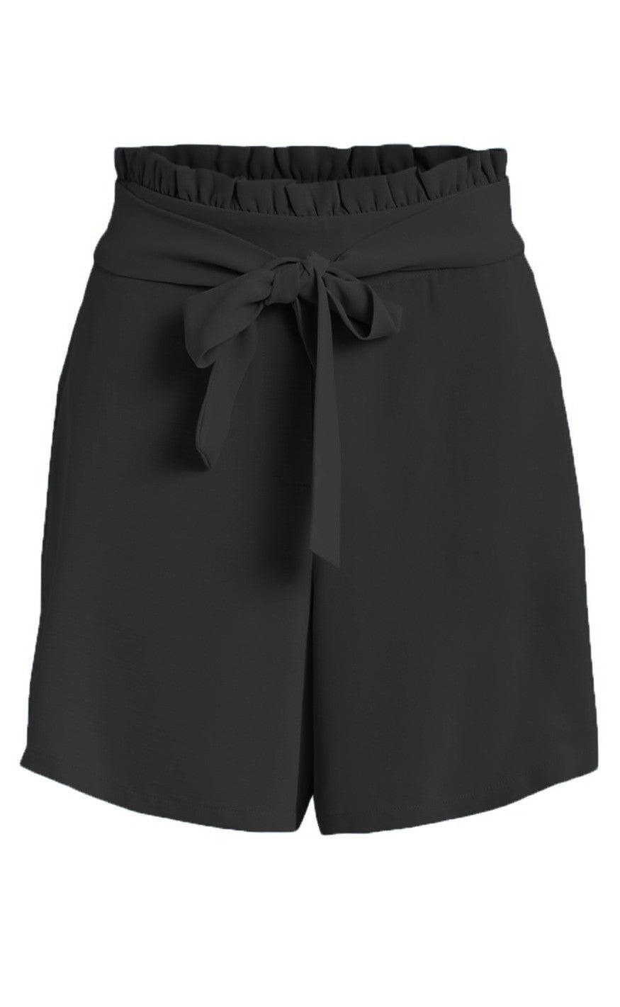 VILA Shorts - Rasha - Black