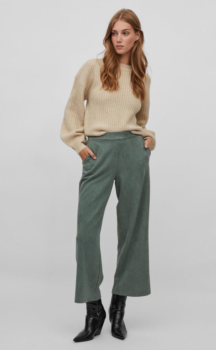 VILA Sweater - Felo - Natural Melange