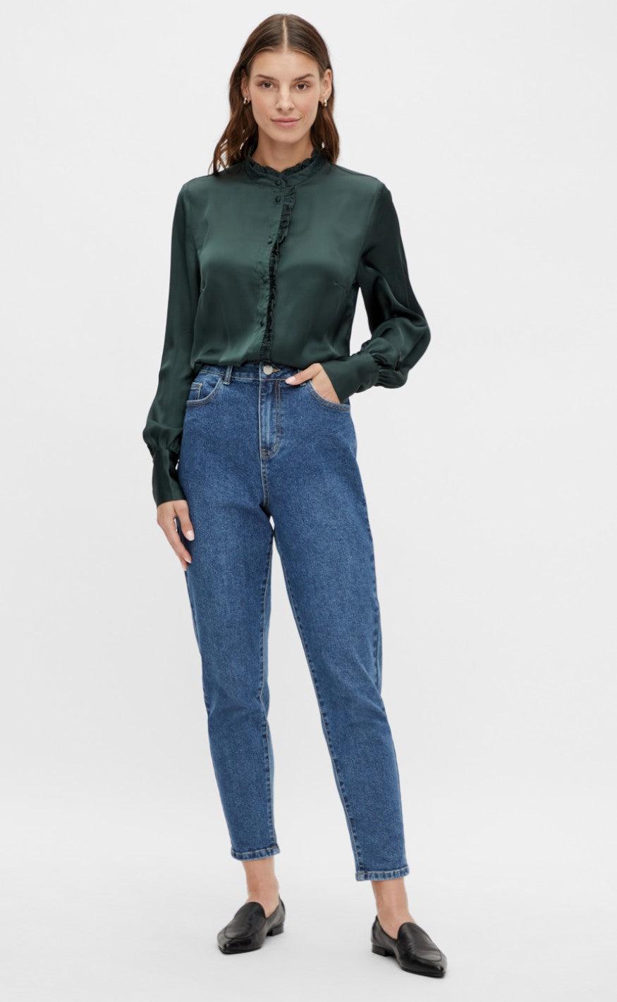 VILA T-shirt - Cajsa - Darkest Spruce