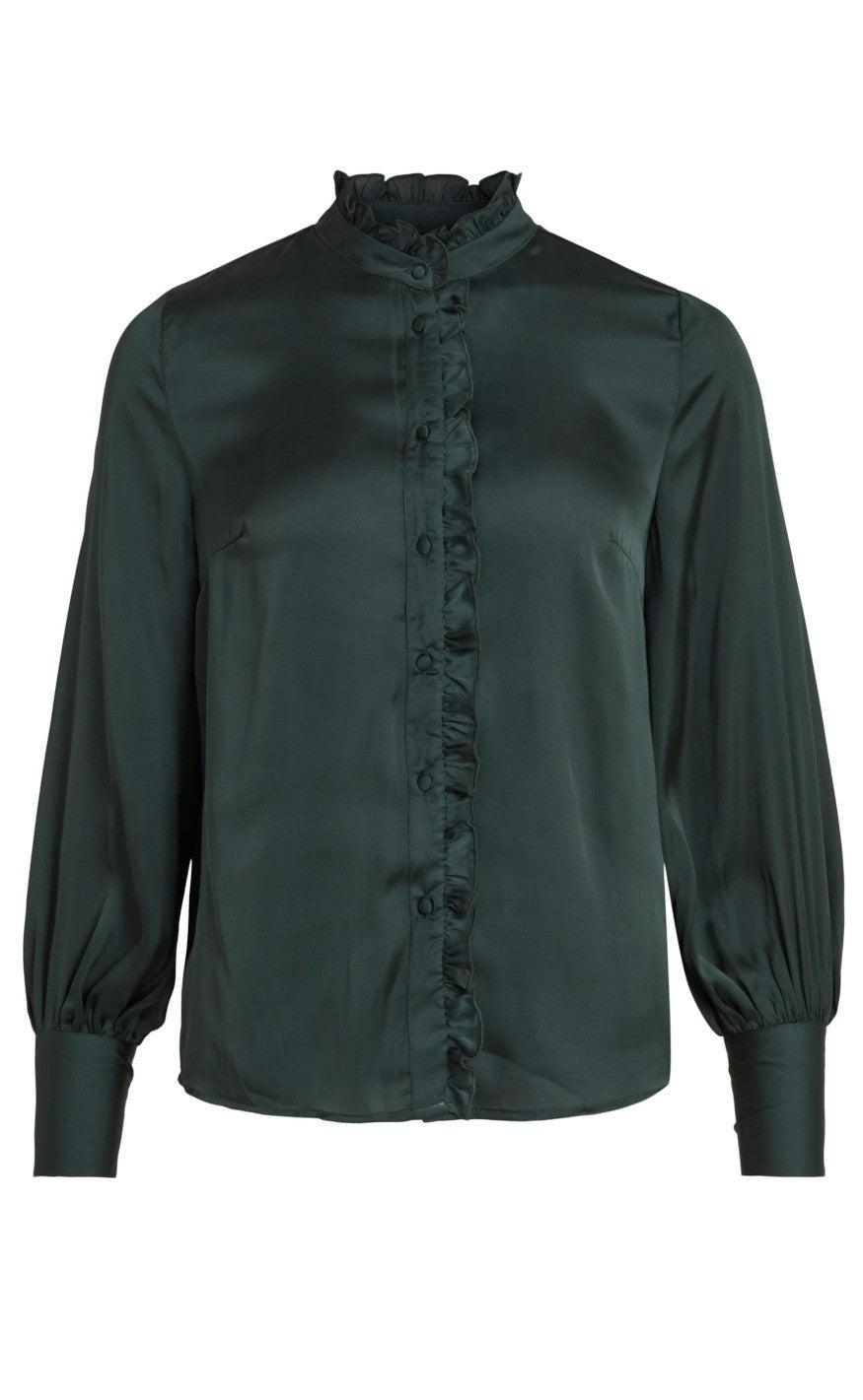 VILA T-shirt - Cajsa - Darkest Spruce