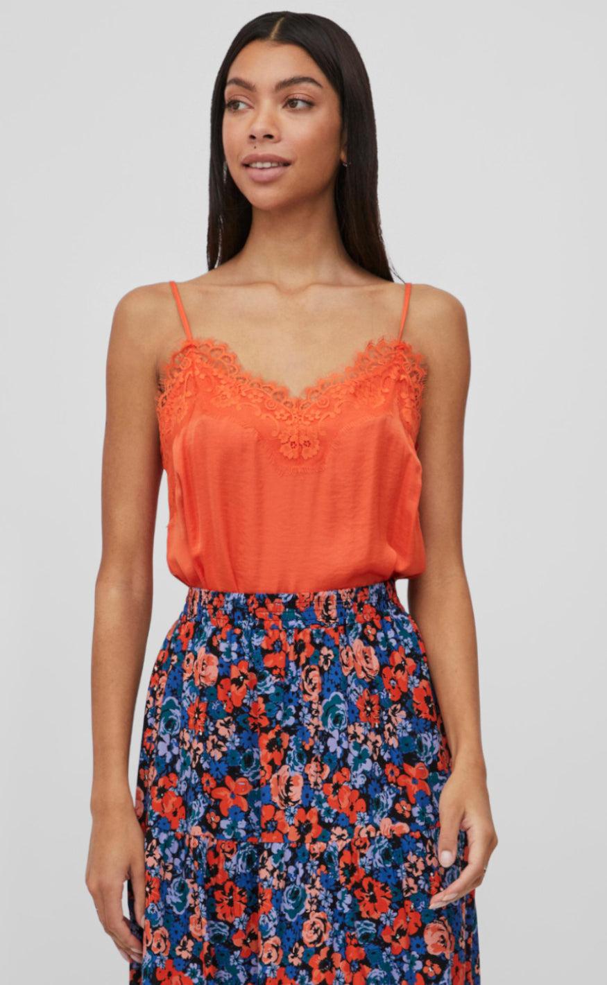 VILA Top - Cava - Tigerlily