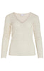 VILA Top - Chikka Lace - Birch