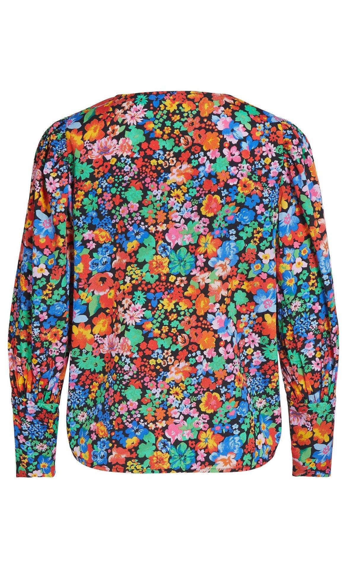 VILA Top - Cilla - Black