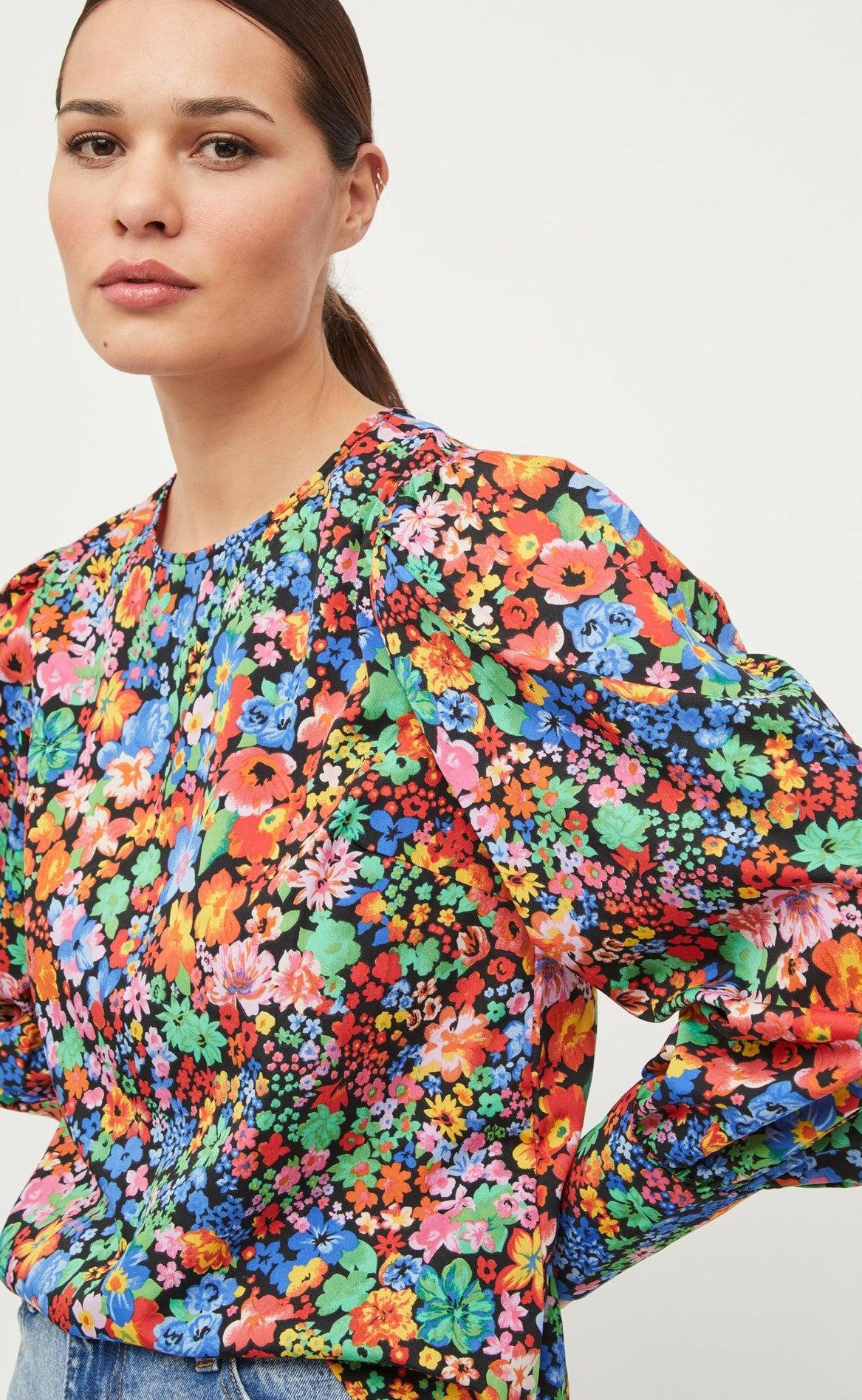 VILA Top - Cilla - Black