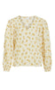VILA Top - Olga - Birch/ Flower