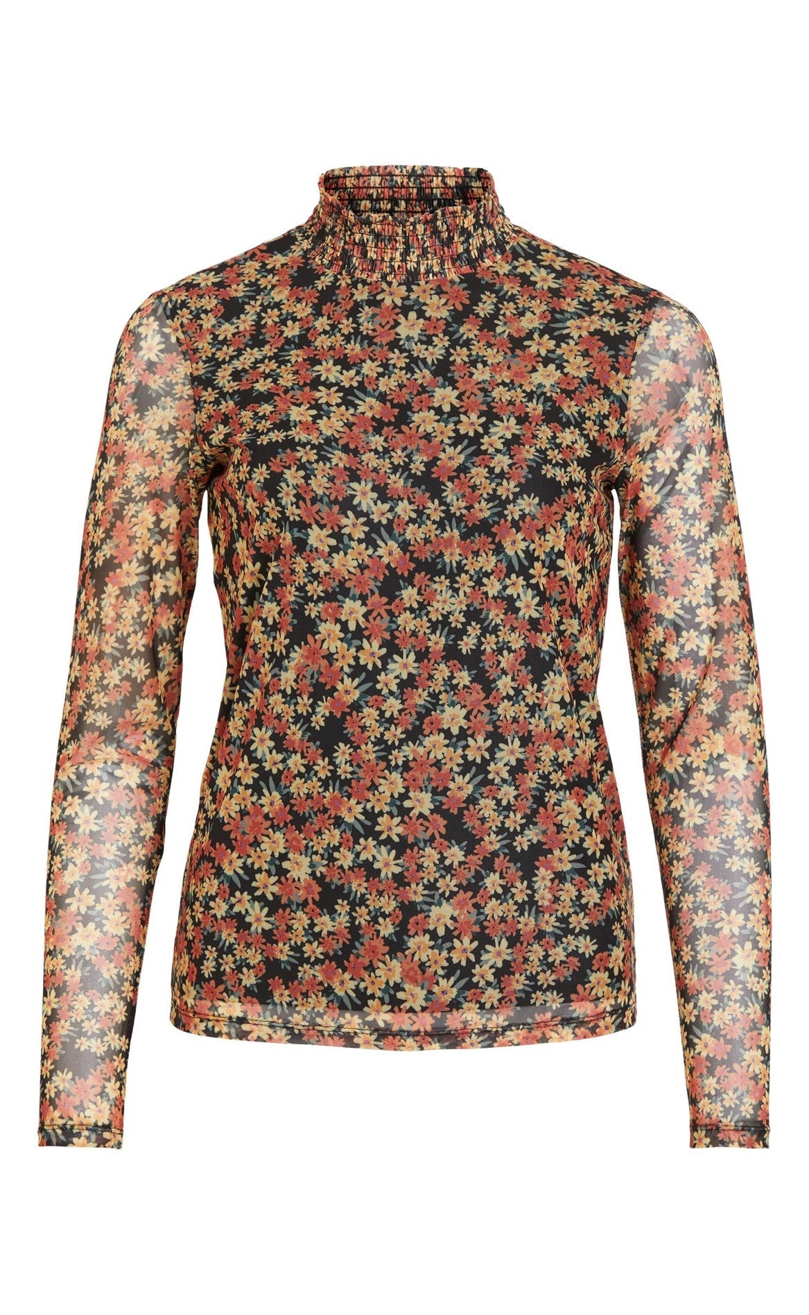 VILA Top - Volette - Black
