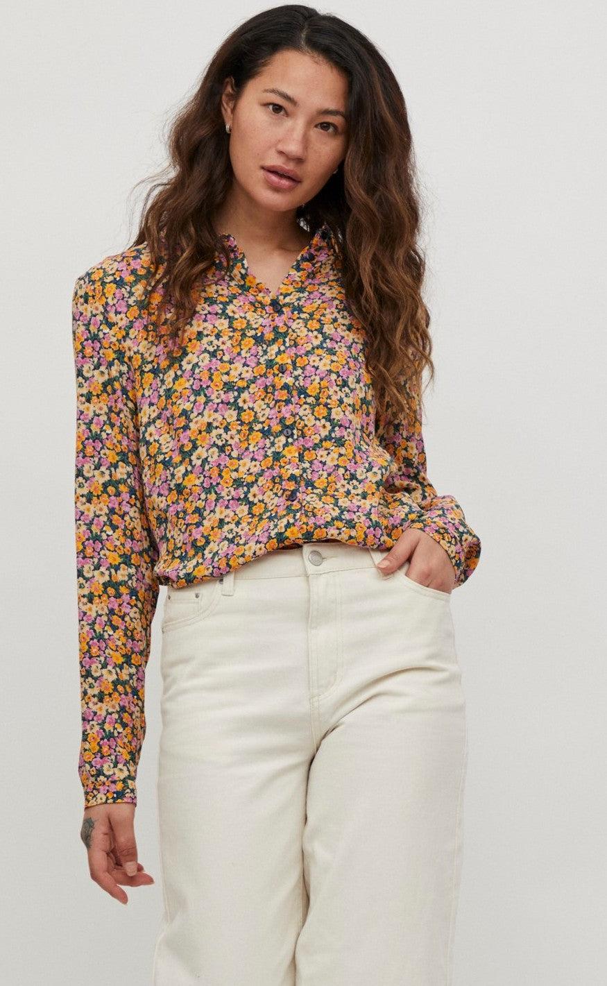 Vila Bluse - Dianna - Black