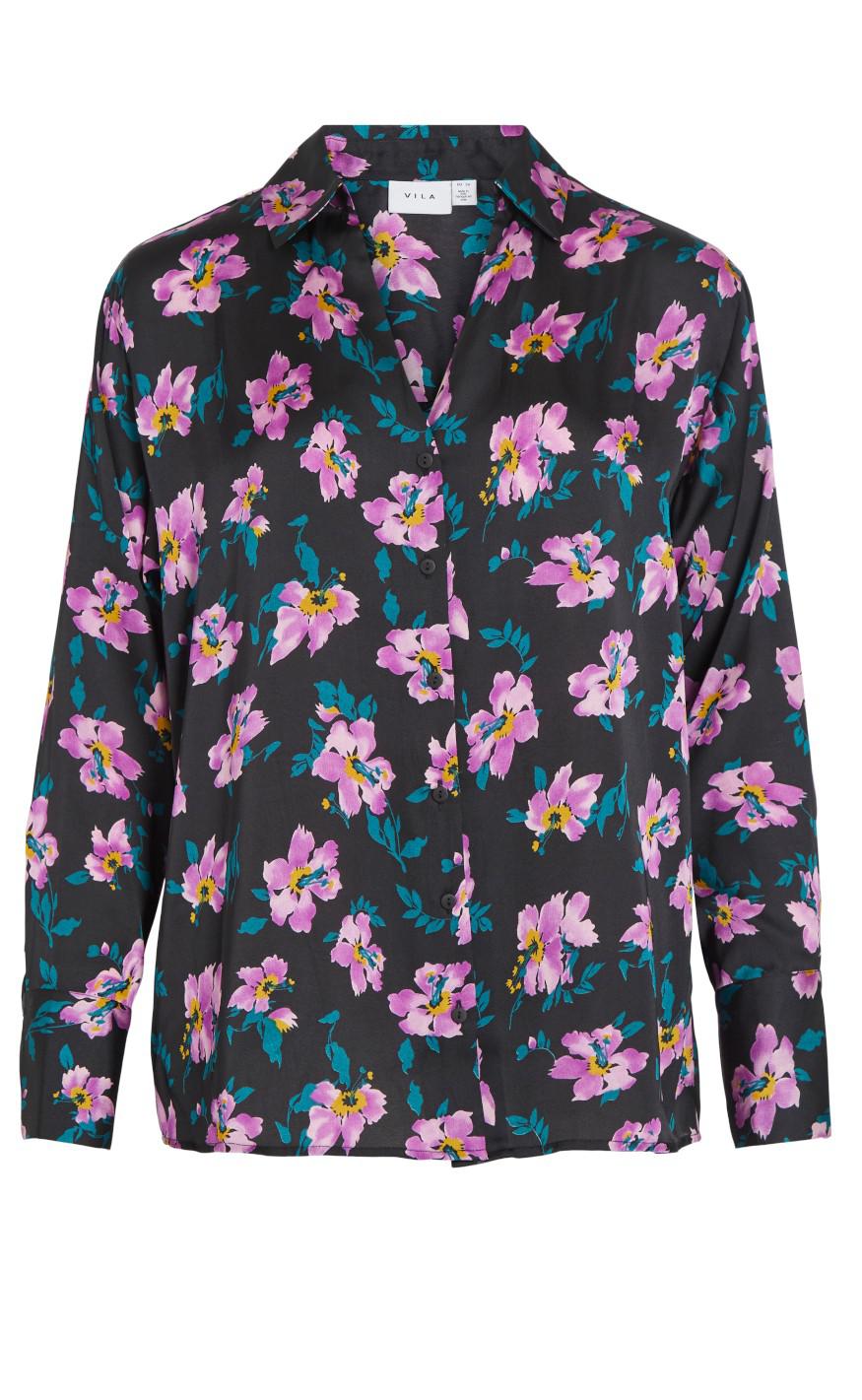 Vila Bluse - Kiko - Black