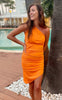 Vila Kjole - Brit - Tangerine