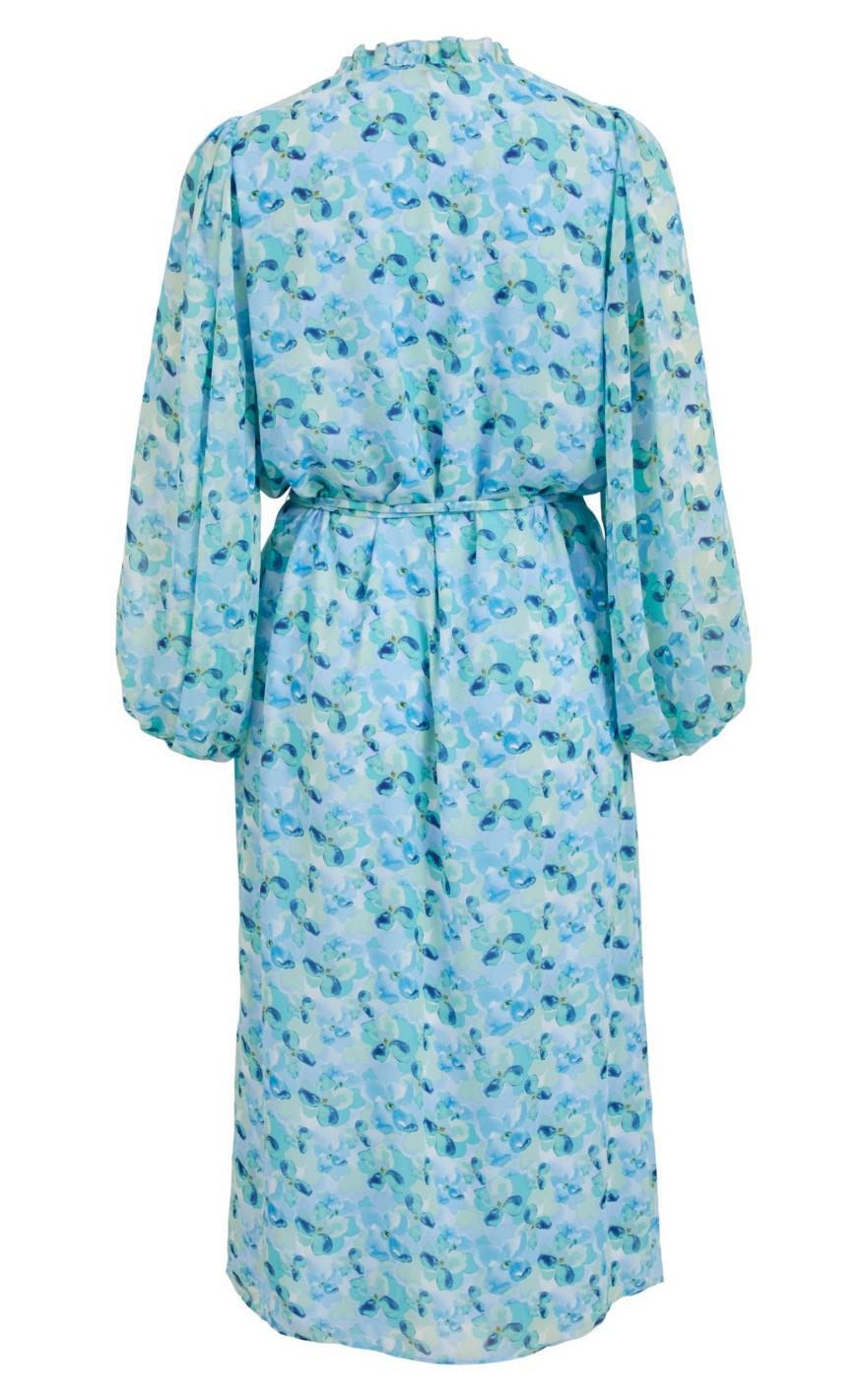 Vila Kjole - Feminina - Horizon Blue
