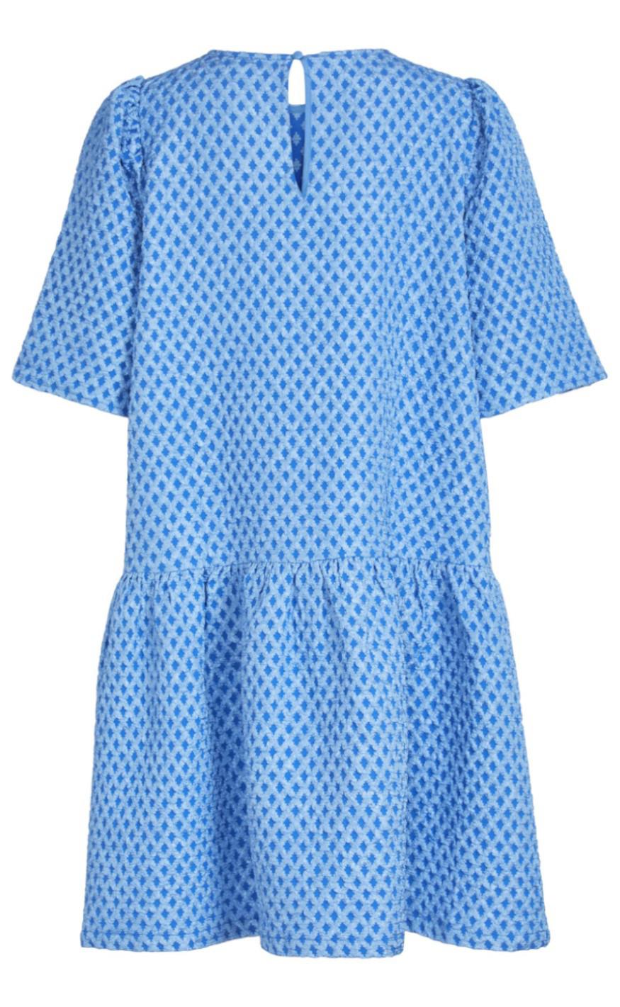 Vila Kjole - Pathy O-Neck - Nebulas Blue