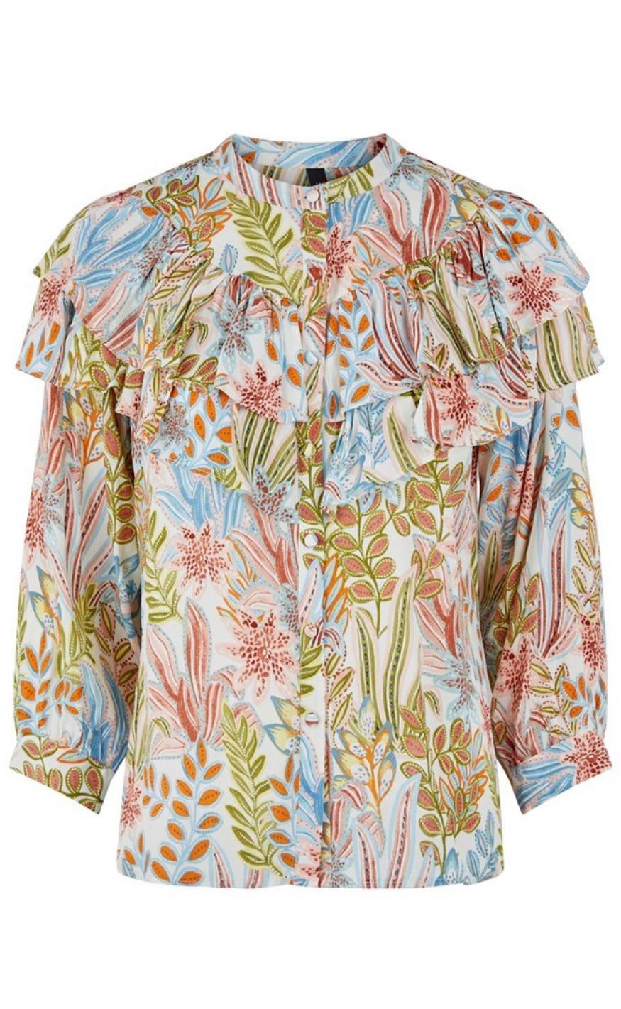 YAS BOTANICA SHIRT BOTANICA PRINT