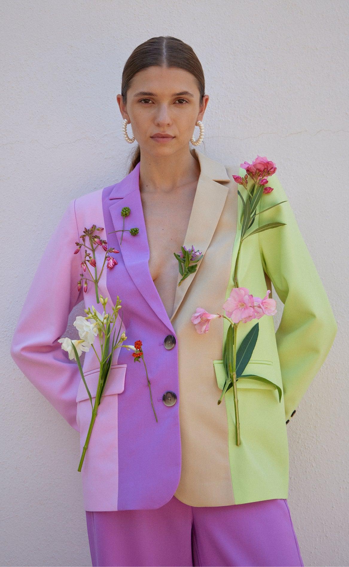 YAS Blazer - Appy - Iris Orchid