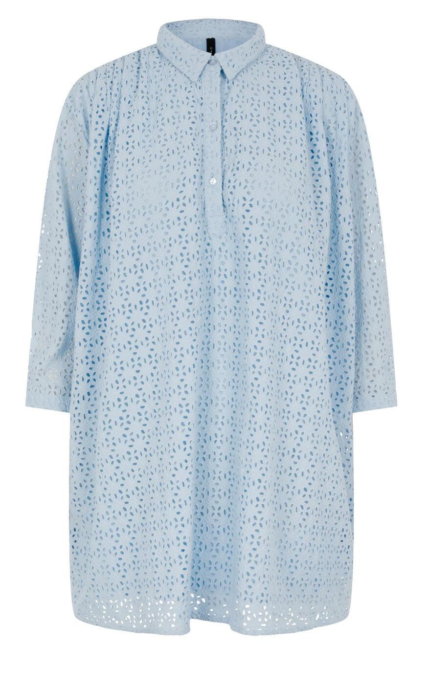 YAS Bluse - Dorisa Long - Cashmere Blue